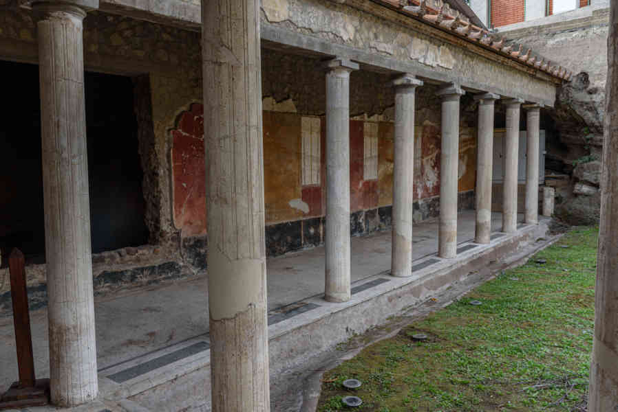 282 - Italia - Torre Annunziata - Villa Oplontis o Villa Poppea - Viridarium 1.jpg
